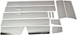 9751408 Rocker Panel Trim, Chrome, Stainless Steel, Sold individually, Crew Cab Pickup