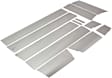 9751408 Rocker Panel Trim, Chrome, Stainless Steel, Sold individually, Crew Cab Pickup