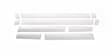9751451 Rocker Panel Trim, Chrome, Stainless Steel, Sold individually, Standard Cab Pickup
