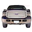 2008 Ford F-150 - Grille, Chrome, For OEM Honeycomb Style; Covering Logo; Bolt On