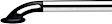 99833 Bed Rails - Polished, Stainless Steel, Direct Fit, Set of 2
