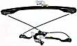 Sedan Front, Passenger Side Power Window Regulator, With Motor