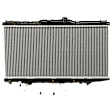 Radiator, 1.6L Engine, Base/DLX/DLX All Trac/FX/FX16/LE/LSX/SR5/SR5 All Trac Models, Aluminum Core, Plastic Tank