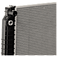 1988-1994 Chevrolet K3500 - Radiator, 8 Cyl., 5.7L Engine, 28 in. Core Width, with Engine Oil Cooler