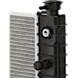 Radiator, 4.3L Engine, Automatic or Manual Transmission, Aluminum Core, Plastic Tank