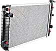 1988-1990 GMC S15 - Radiator, 4.3L Engine, Automatic or Manual Transmission, With Engine Oil Cooler, Aluminum Core, Plastic Tank