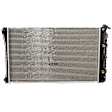 Radiator, 3.8L/4.1L/4.8L/5.0L/5.7L/6.0L Engines, 28 in. x 17 in. Core Size, Aluminum Core, Plastic Tank