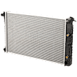 Radiator, 3.8L/4.1L/4.8L/5.0L/5.7L/6.0L Engines, 28 in. x 17 in. Core Size, Aluminum Core, Plastic Tank