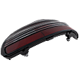 1997-2003 Pontiac Grand Prix - Passenger Side Tail Light, without Bulb, Halogen, Clear and Red Lens