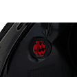 1997-2003 Pontiac Grand Prix - Passenger Side Tail Light, without Bulb, Halogen, Clear and Red Lens