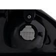 1997-2003 Pontiac Grand Prix - Passenger Side Tail Light, without Bulb, Halogen, Clear and Red Lens