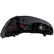 1997-2003 Pontiac Grand Prix - Passenger Side Tail Light, without Bulb, Halogen, Clear and Red Lens