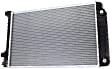 Radiator, 2.2L/2.8L Engines, Automatic or Manual Transmission, Aluminum Core, Plastic Tank