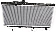 Radiator, 2.0L Engine, Automatic or Manual Transmission, Aluminum Core, Plastic Tank