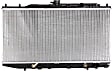 Radiator, 1.5L/1.6L Engines, Aluminum Core, Plastic Tank