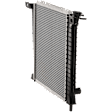 1985-1994 Ford Ranger - Radiator, 2.8L/2.9L/3.0L/4.0L Engines, Manual Transmission, Aluminum Core, Plastic Tank