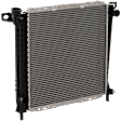 1985-1994 Ford Ranger - Radiator, 2.8L/2.9L/3.0L/4.0L Engines, Manual Transmission, Aluminum Core, Plastic Tank