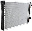Radiator, 2.5L/3.1L/3.8L/5.0L/5.7L Engines, Aluminum Core, Plastic Tank