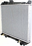 Radiator, 2.2L/2.5L/3.9L Engines, Aluminum Core, Plastic Tank, Base Model
