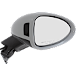 Passenger Side Mirror, Power, Power Folding, Heated, Paintable, In-housing Signal Light, No Memory, No Puddle Light, No Auto-Dimming, With Blind Spot Light in Housing