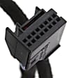 Passenger Side Mirror, Power, Power Folding, Heated, Paintable, In-housing Signal Light, No Memory, No Puddle Light, No Auto-Dimming, With Blind Spot Light in Housing