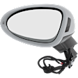 Driver Side Mirror, Power, Power Folding, Heated, Paintable, In-housing Signal Light, No Memory, With Puddle Light, No Auto-Dimming, With Blind Spot Light in Housing