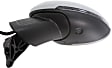 Driver Side Mirror, Power, Power Folding, Heated, Paintable, In-housing Signal Light, No Memory, With Puddle Light, No Auto-Dimming, With Blind Spot Light in Housing