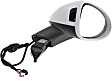 Passenger Side Mirror, Power, Power Folding, Heated, Paintable, In-housing Signal Light, With memory, With Puddle Light, No Auto-Dimming, With Blind Spot Light in Housing