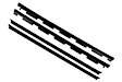 WFK 1110 88 Direct Fit Beltline Molding, Kit