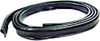 DWP 1112 47 GM Front, Driver and Passenger Side Door Molding and Beltlines, Black, Fits Body Along Top and Side