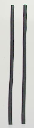 DWP 1113 47 Front, Driver and Passenger Side Door Molding and Beltlines, Black, Fits Bottom
