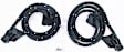 1985 Buick Regal - Door Molding and Beltlines, 2-Door, Coupe, Front Door, Door Weatherstrip