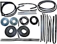 1977 Chevrolet K20 - Weatherstrip Kit, For Models With Weatherstrip Trim Groove