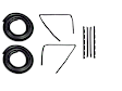 1992 Chevrolet Blazer - Door Molding and Beltlines, Front Door, Left and Right