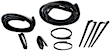DK 3110 80 Door Molding and Beltlines, Front Door, Left and Right