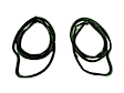 DWP 2110 56 Front, Driver and Passenger Side Door Molding and Beltlines