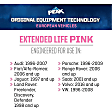 PEP0B3 PEAK ORIGINAL EQUIPMENT TECHNOLOGY Concentrate Antifreeze + Coolant for European Vehicles - PINK - 1 Gal.