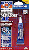 Permatex Medium Strength Threadlocker Blue (6 mL) - Permatex 24200