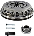 2015 Ram 2500 - Clutch Kit, 6-Speed, transmissionmfrcode : G56, Aluminum Trans. Case, Solid Flywheel Conversion Kit, 12 1/2 in. Clutch Diameter, 10 Tooth Spline, 1 3/8 in. Input Shaft Diameter, Requires Use of Original Equipment Drive Plate and Bolts