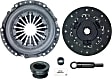 1979 Ford Mustang - Clutch Kit, transmissionmfrname : Ford, 8 1/2 in. Clutch Diameter, 10 Tooth Spline, 1 1/16 in. Input Shaft Diameter, With Alignment Tool, Without Flywheel, With Release Bearing, Perfection Clutch OE Replacement