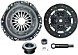 2000 Ford Mustang - Clutch Kit, 11 in. Clutch Diameter, 10 Tooth Spline, 1 1/16 in. Input Shaft Diameter, With Alignment Tool, Without Flywheel, With Release Bearing, Perfection Clutch OE Replacement
