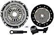 2009 Ford Focus - Clutch Kit, For OE Dual Mass Flywheel System, 9 7/16 in. Clutch Diameter, 23 Tooth Spline, 1 in. Input Shaft Diameter, Slave Cylinder Is Included With Release Bearing, With Alignment Tool, Without Flywheel, Perfection Clutch OE Replacement