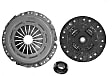 2013 Hyundai Veloster - Clutch Kit, 8 1/2 in. Clutch Diameter, 20 Tooth Spline, 57/64 in. Input Shaft Diameter, Without Alignment Tool, Without Flywheel, With Release Bearing