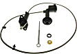 2005 Dodge Ram 3500 - Clutch Master and Slave Cylinder Assembly, Not For Use With Self-Adjusting Clutch Systems. Requires use Of Original Master Cylinder Mounting Flange, Sold Individually, Perfection Clutch OE Replacement