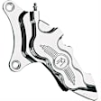 0051-2913-CH Universal Brake Caliper
