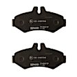 355008651 Rear OE Series Semi-metallic Brake Pad Set