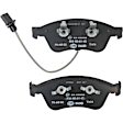 2009 Audi A8 Quattro - Front Semi-Metallic Brake Pad Set, 385mm Brake Rotors, OE Series