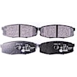 355013771 Rear OE Replacement Series Semi-metallic Brake Pad Set