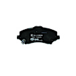 2011 Jeep Wrangler - Front Semi-Metallic Brake Pad Set, enginedesignationname: EGT, Eng. VIN: 1, FI, OE Series