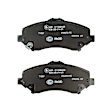 2011 Jeep Wrangler - Front Semi-Metallic Brake Pad Set, enginedesignationname: EGT, Eng. VIN: 1, FI, OE Series